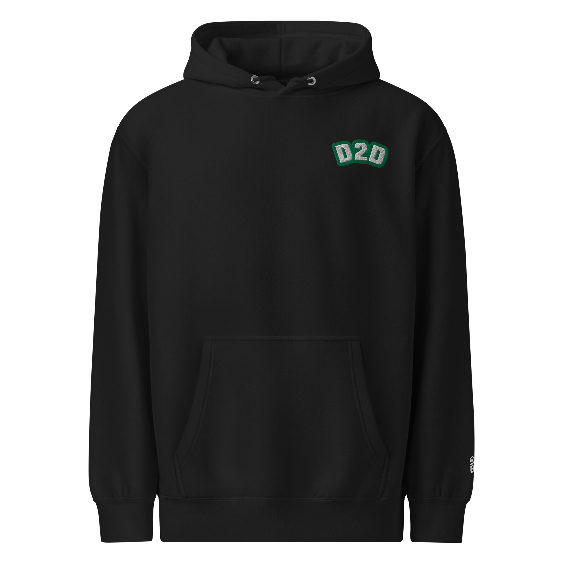D2D Unisex premium mid-weight hoodie