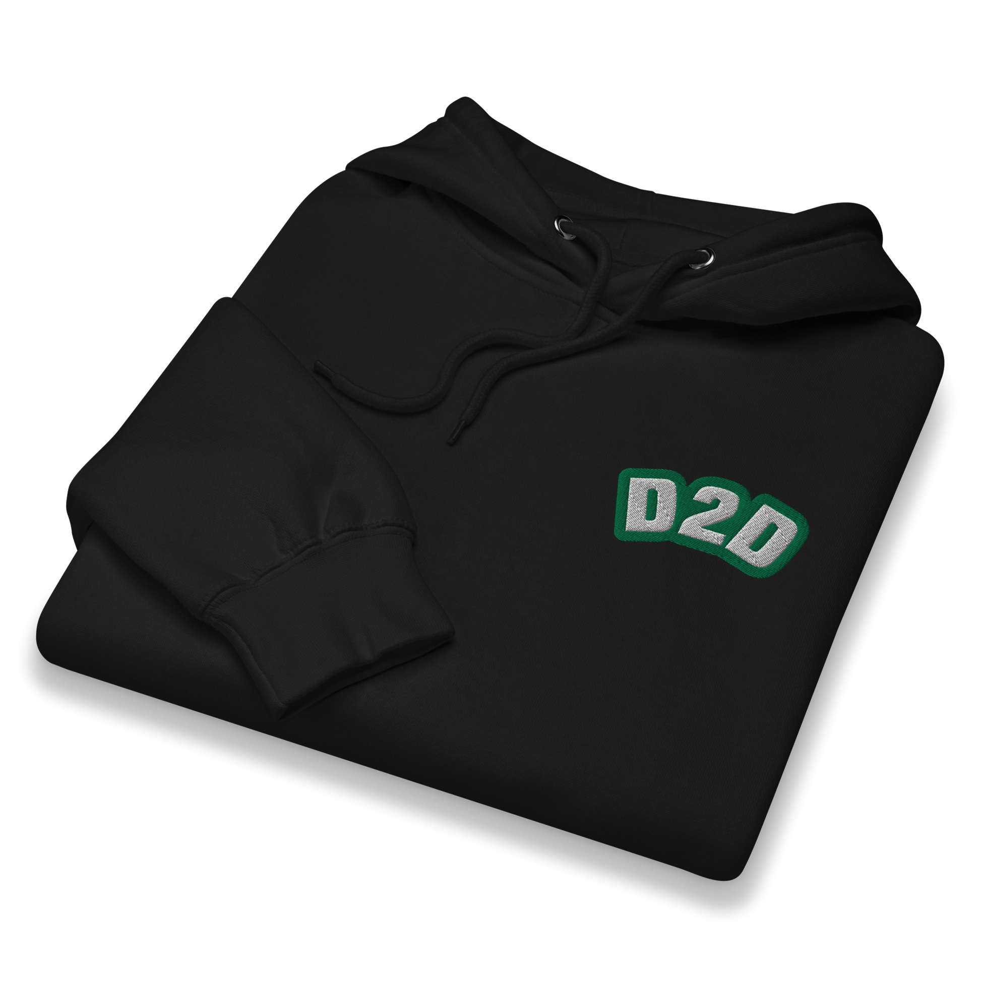 D2D Unisex premium mid-weight hoodie